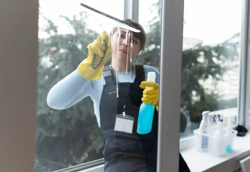 Nettoyage de vitres intérieures et extérieures à Chanteuges